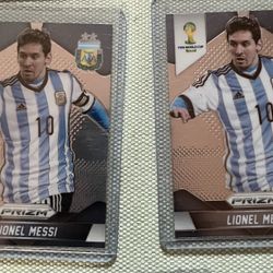 Messi 2014 World Cup Prizm Rookie