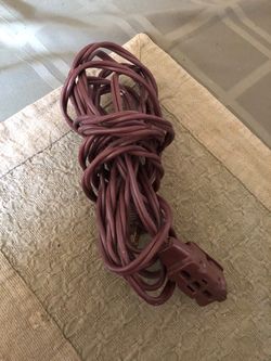 Brown Extension Cord