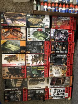 Tons of model paints and accessories over $2,500