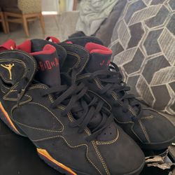 Jordan Retro 7s Black Citrus 
