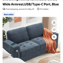 Less Than A Month Old Sofa For Sale. We Bougjt For $750. Selling It For $650
