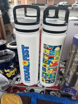 Pixar Fest 2024 Character Water Bottle - Disney Parks Disneyland NEW, Toy Story+