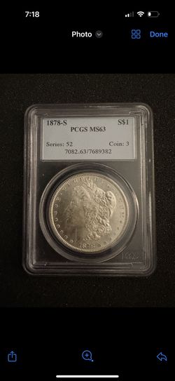 1878 Morgan Dollar
