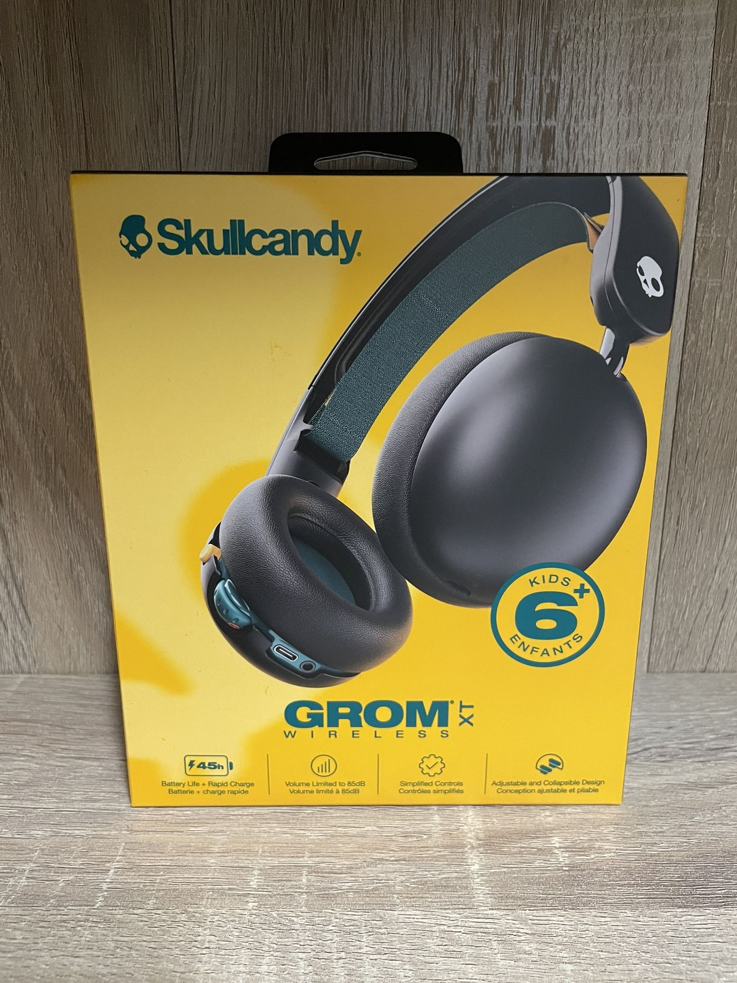 Skullcandy Grom Wireless XT Bluetooth Headphones For Kids
