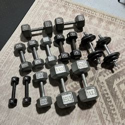 Weightlifting Gym Training Dumbbells Weights