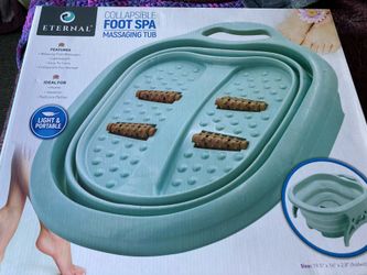 Collapsible Foot Soaker With Massager