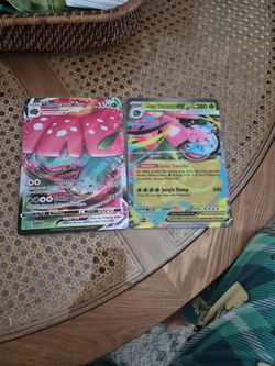 Venusaur vmax and mega venusur ex