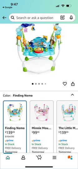 Finding Nemo baby jumper