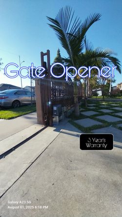 Gate Opener , Motor Para Puerta  .  Electric  Gate Opener  . Motor Electrico