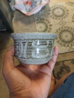 Small hand made pot