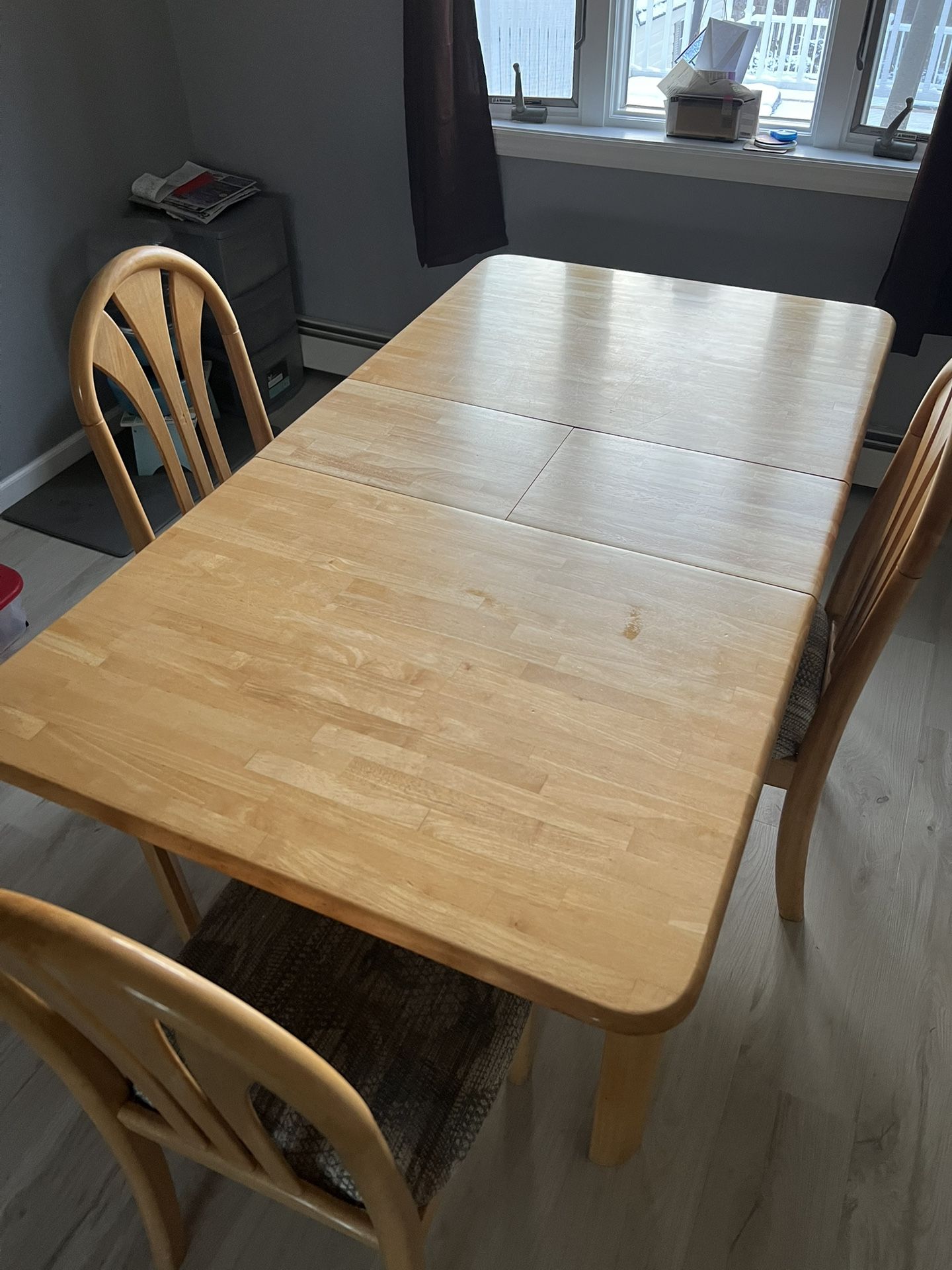 Dinner Room Table With Four Chairs