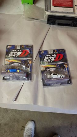 Jada toys die-cast collection initial D Nissan sil-eight Mazda rx7 fc3s jdm 1:64 scale