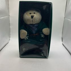 Starbucks 2016 Limited Edition Bearista Bear with a knit sweater. 