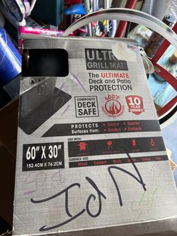 Ultra Grill Mat 60x30 Deck and Patio Protection
