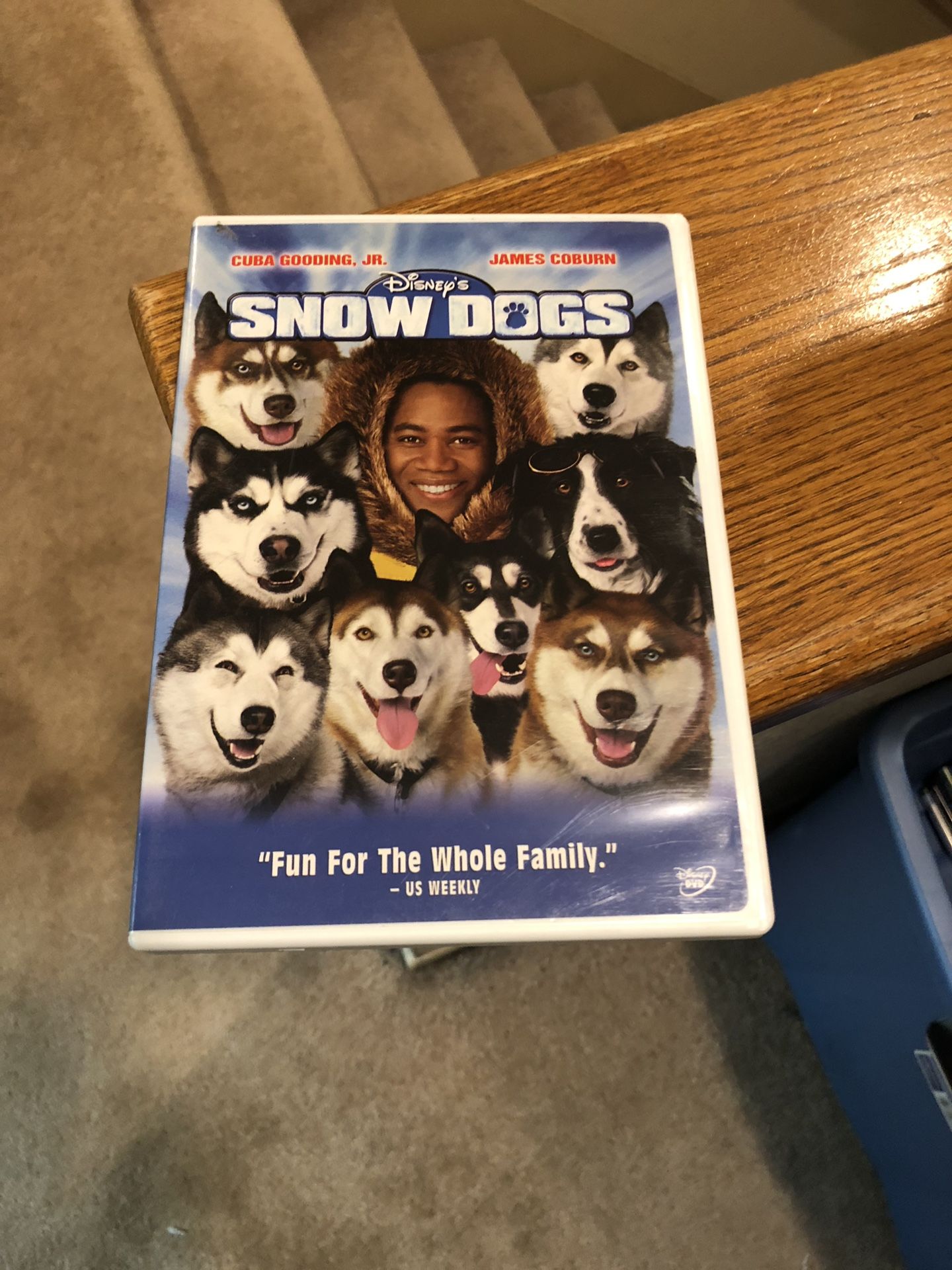Disney Snow Dogs DVD Movie Cuba Gooding Jr 2002 James Coburn channel