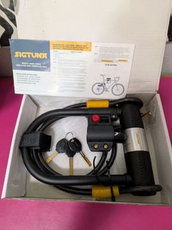 Sigtuna 16mm U-Lock with 1200mm Flex Cable