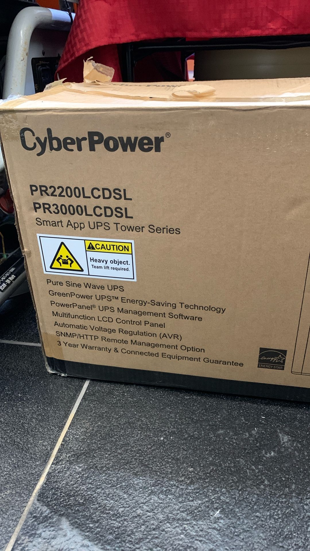 Cyber Power Systems PR2200CDSL, Smart App UPS Tower series 