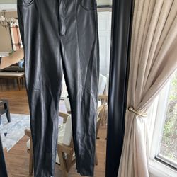 Zara Leather Pants