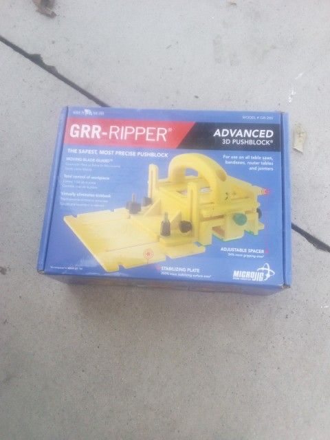 GRR-Ripper 3D Pushblock