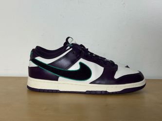Nike Dunk Low Chenille Swoosh Grand Purple Sneakers DQ7683-100 Men’s Size 12