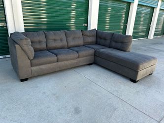 FREE DELIVERY | Grey Sectional Sofa Couch