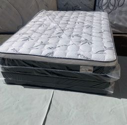 ✨Mattress Pillow Top 12” inches tall ✨ 🛏️All Sizes available  🟠Queen sizes $170 🟡Full sizes $150 🟢Twin sizes $130 🔵Cal king $280 🟣E. King $280 ?