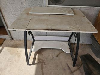 Free for pickup- desk and swivel chair
