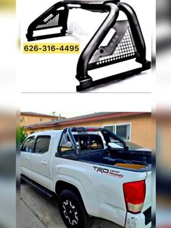 Toyota Tacoma Ford F150 Toyota Tundra Chevy Colorado Rollbar sportbar Raca Raka Redila Rack F150 Sportbar Tacoma Frontier Gladiator Ram Silverado