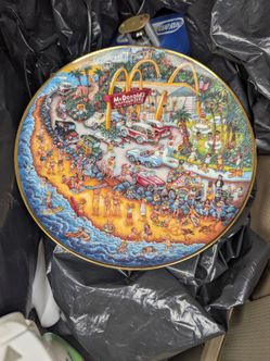 McDonald's  collectors plate