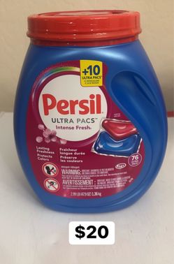 Persil Ultra Pacs Intense Fresh 76 Count