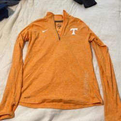 Nike Tennessee Volunteers Dri-Fit Quarter Zip Pullover Womens Medium