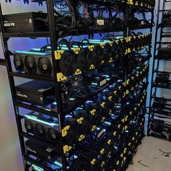 6× NVIDIA RTX 3080 Ti GPU Compute Rig – AI / Deep Learning / Rendering / Mining