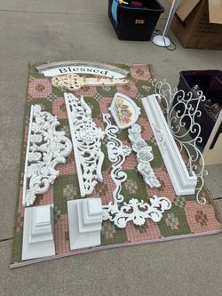 Ornate wood pieces