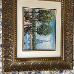 Original Oil Painting- Paris