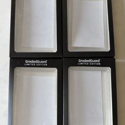 GradedGuard Glitter PSA Limited Gold Silver White Clear Card Protector Case Pokemon One Piece OP TCG Game Slab BGS Booster Box Pack Bundle ETB