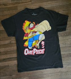 ONE PIECE MONKEY D LUFFY GRAPHIC UNISEX YOUTH ( MEDSIZE ) T-SHIRT