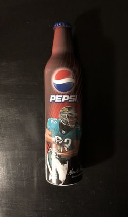 2008 Maurice Jones-Drew #32 Jacksonville Jaguars NFL Football Pepsi Limited Edition 16 oz Aluminum Collectors Soda Bottle - BRAND NEW