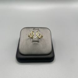 10 KT Real Gold CZ Ring 
