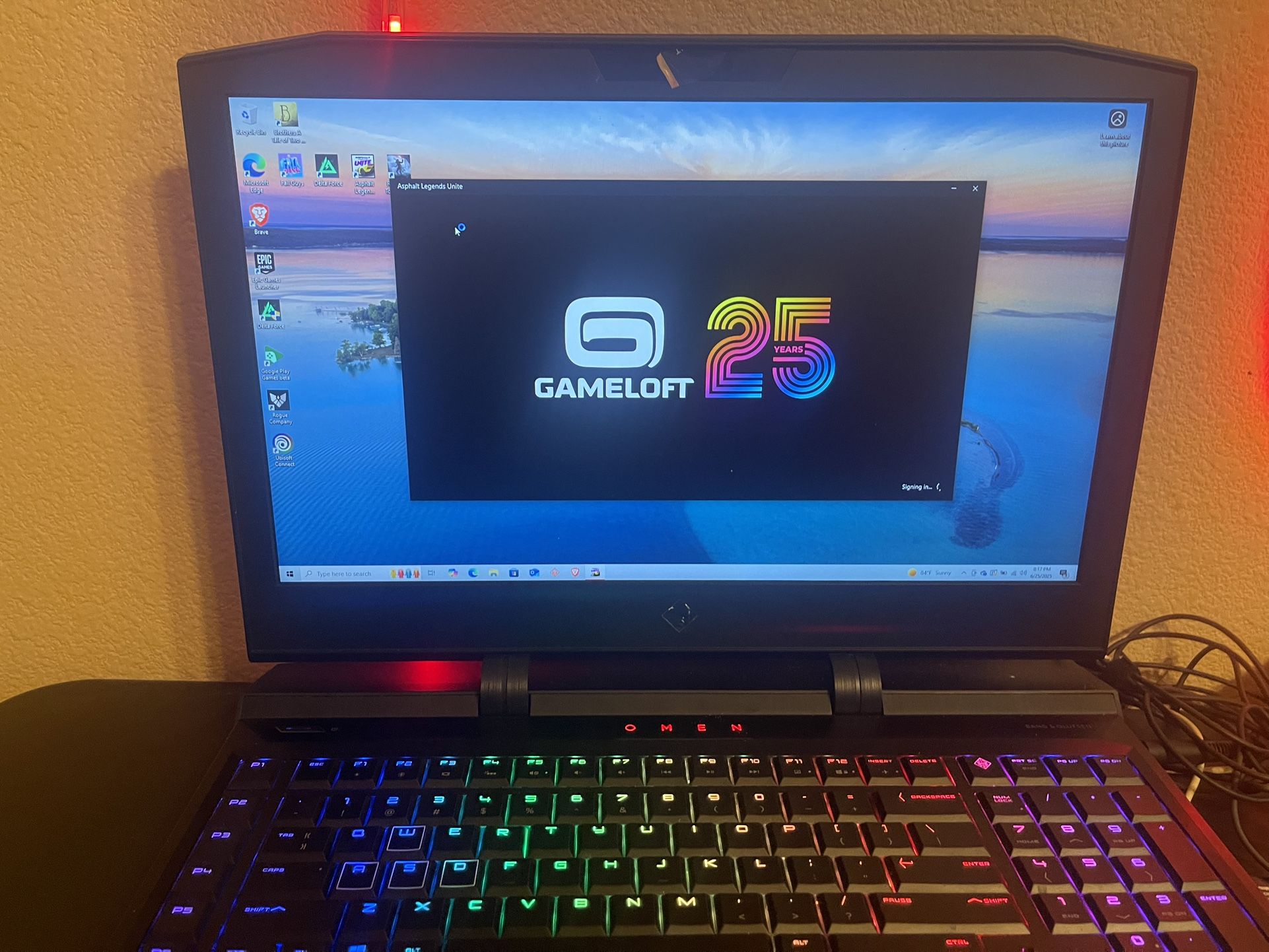 desktop computers hp omen x 17 ap0xx Like New