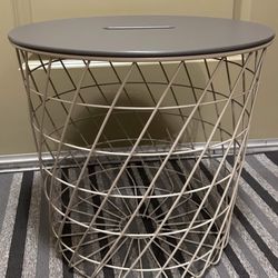 IKEA KVISTBRO Storage Table – White (Modern + Functional)