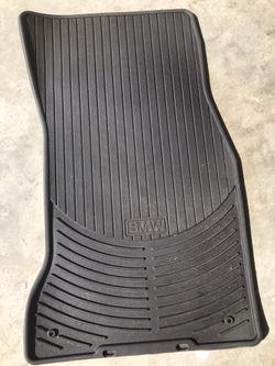 Floor mats for BMW. Driver and passenger side