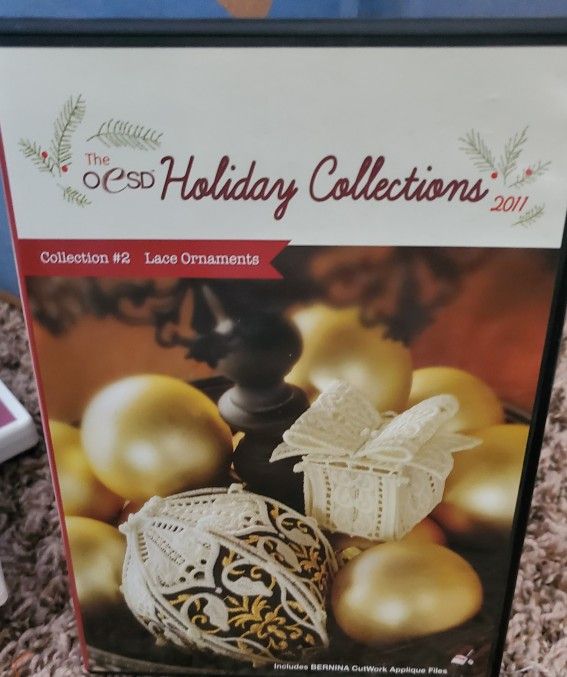 OESD 2011 Holiday Collection #2 Lace Ornaments, Cutwork