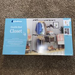Double Rod Whitmor Closet
