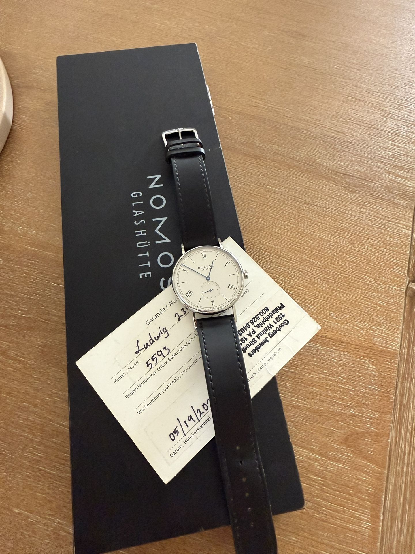 Nomos Ludwig 38mm Manual