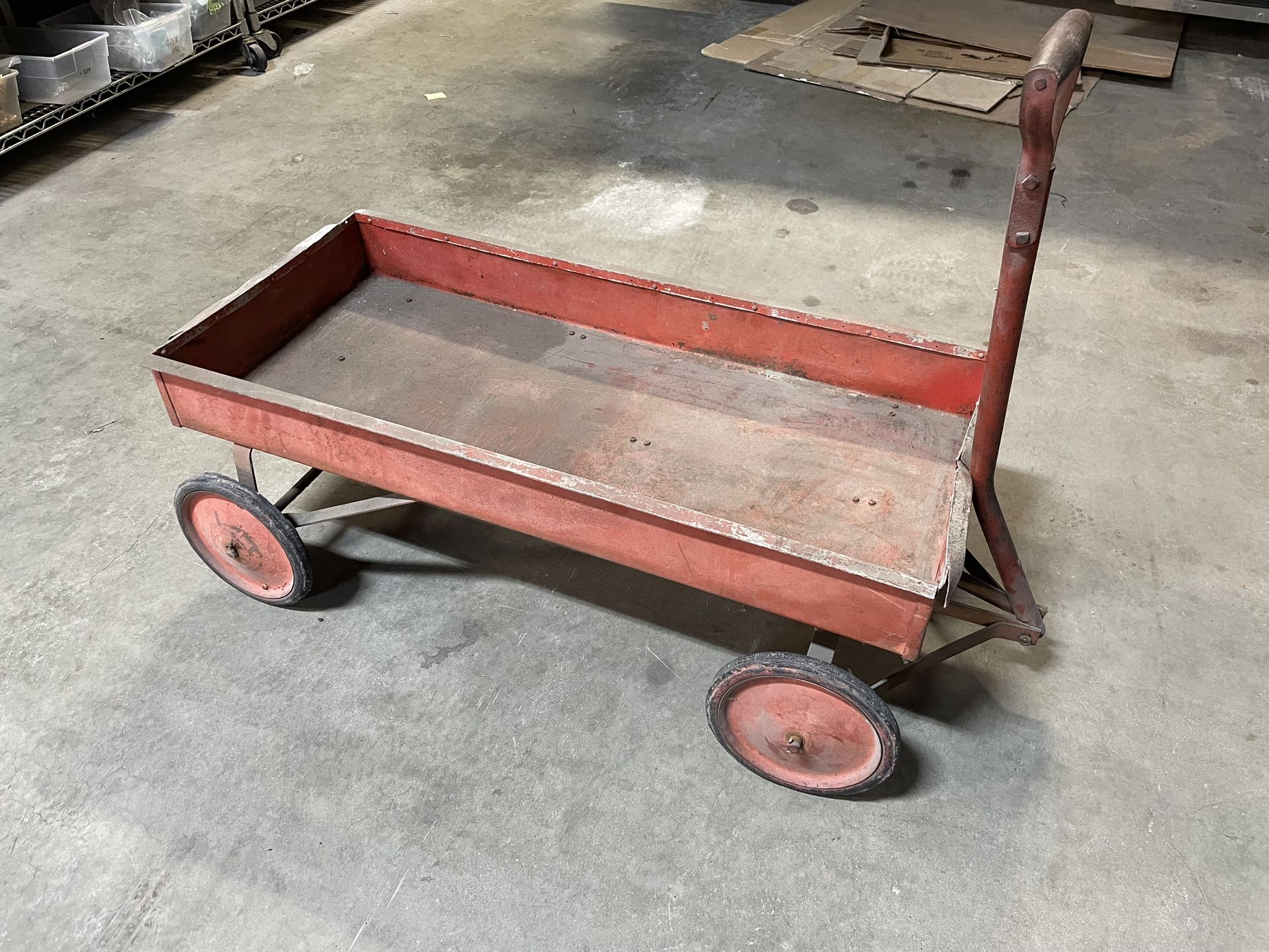 Vintage Radio Flyer Red Wagon