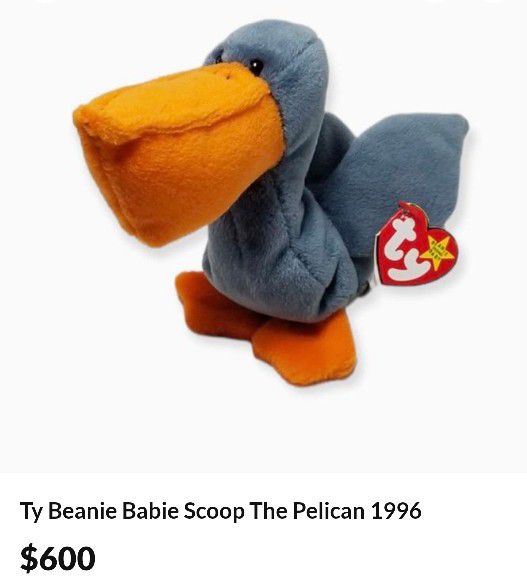 Pelican Ty Beanie Baby 