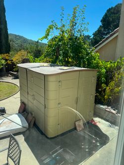 Outdoor Plastic Storage Shed