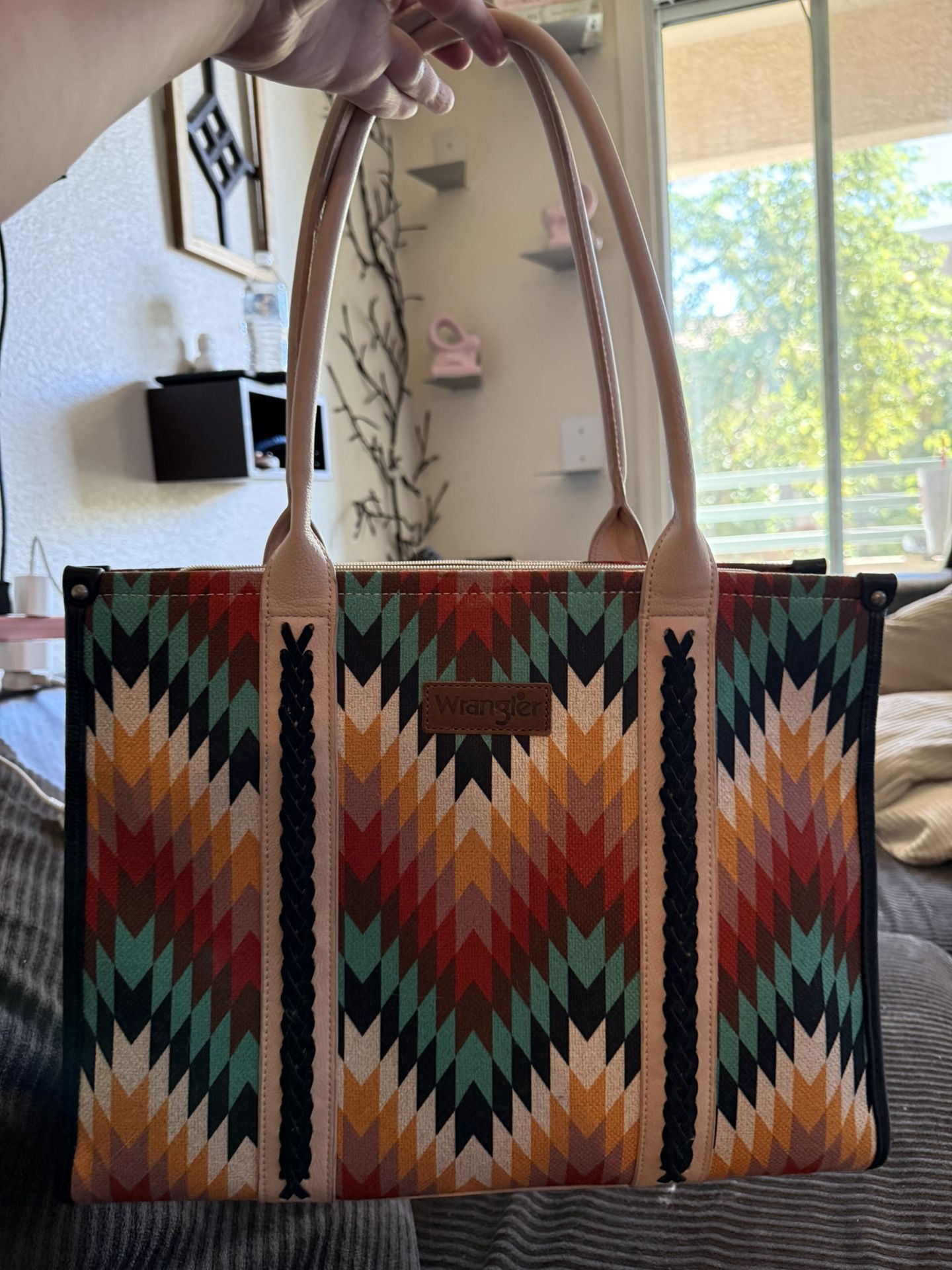 Wrangler Southwest Aztec Big Tote Bag $35 OBO