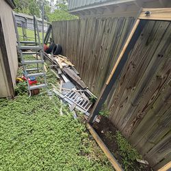 Wood metal etc need gone free