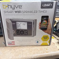 B-hyve 12-Zone Indoor/Outdoor Smart Sprinkler Controller, Works with Amazon Alexa L@@k